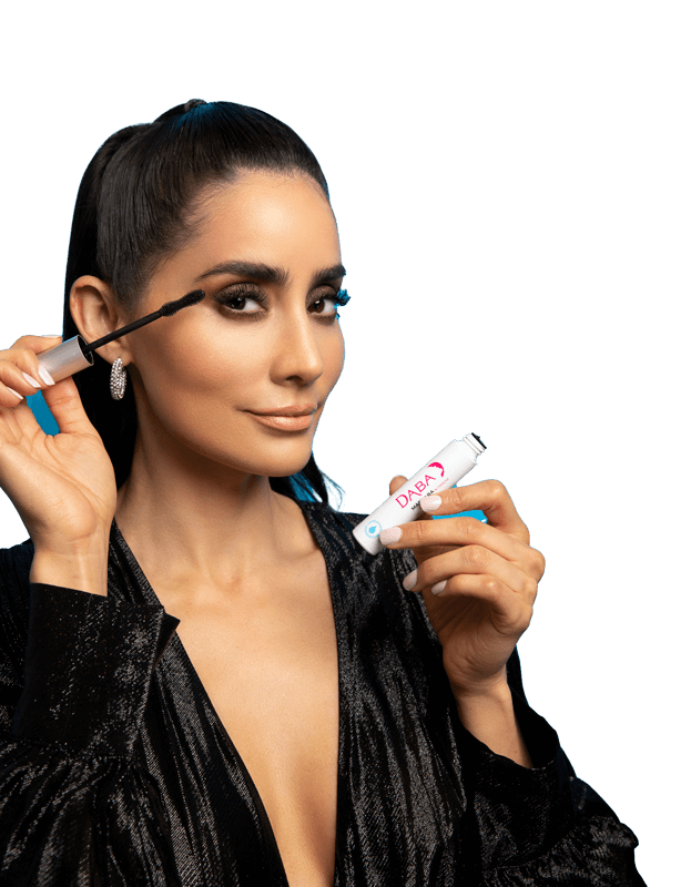 Our DABA Waterproof mascara is the perfect complement for your lashes, designed to withstand anything