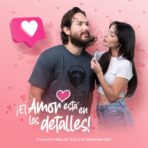 Promoción DABALASH Combo Love Día del Amor y la Amistad en Colombia